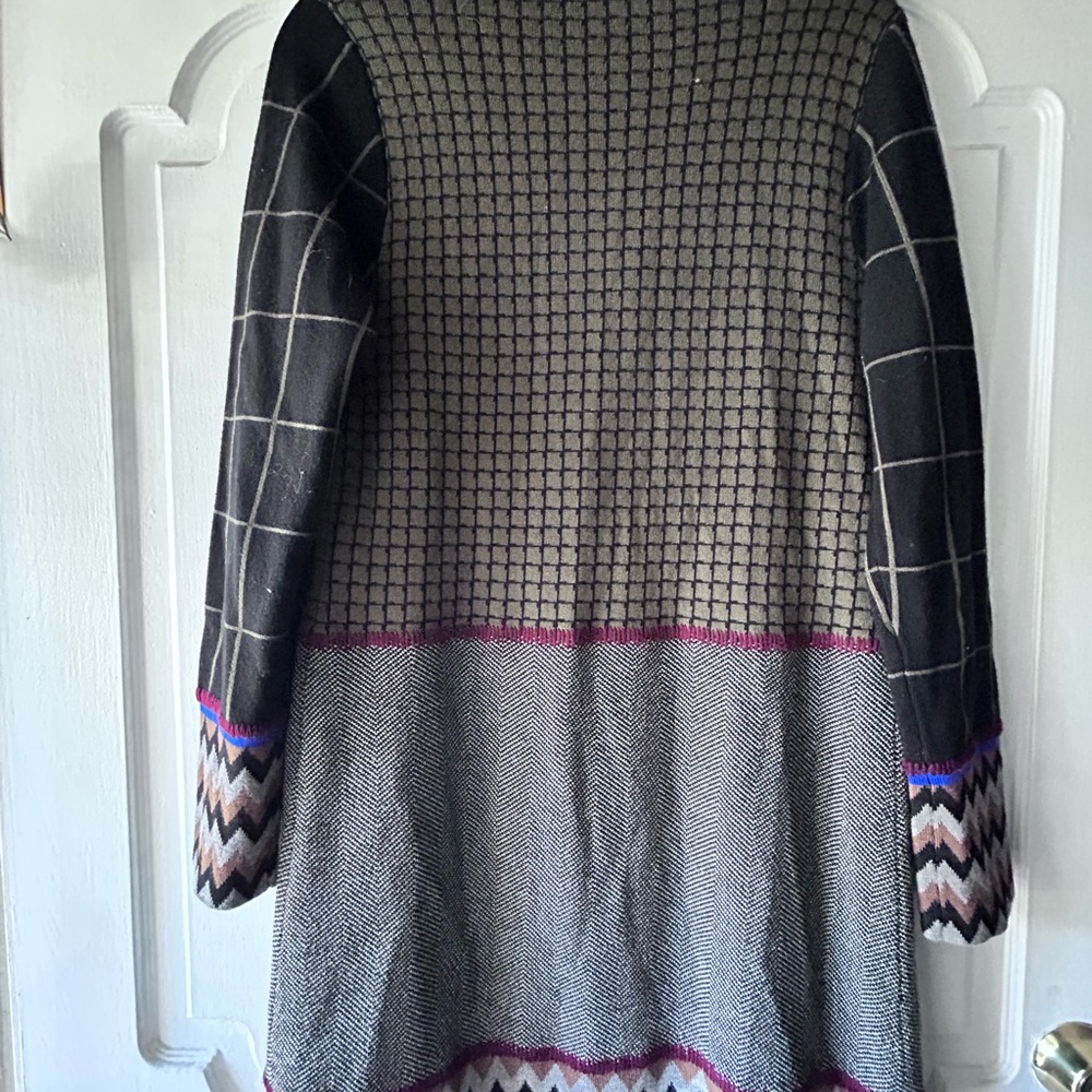 Per Se Multicolor Patterned Men's Sweater - Picture 6 of 7